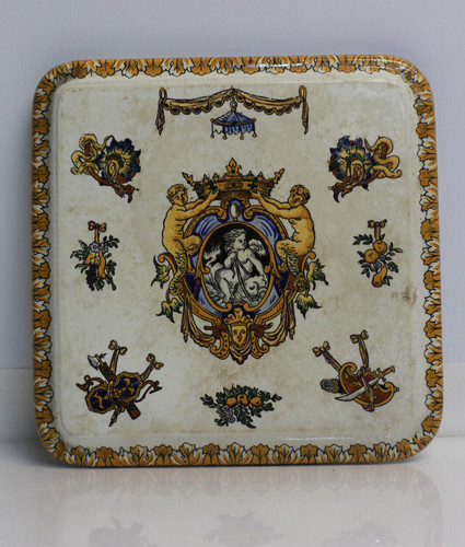 Dessous plat faïence - plat, en