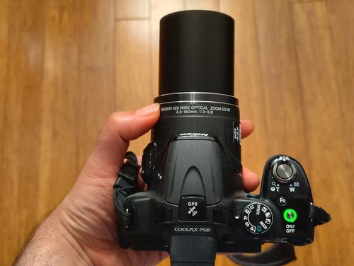 Nikon coolpix p520 black 1 - p520,