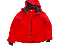 Giacca da sci imbottita rossa