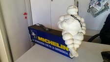 INSEGNA LUMINOSA MICHELIN con BIBENDUM - Vintage 