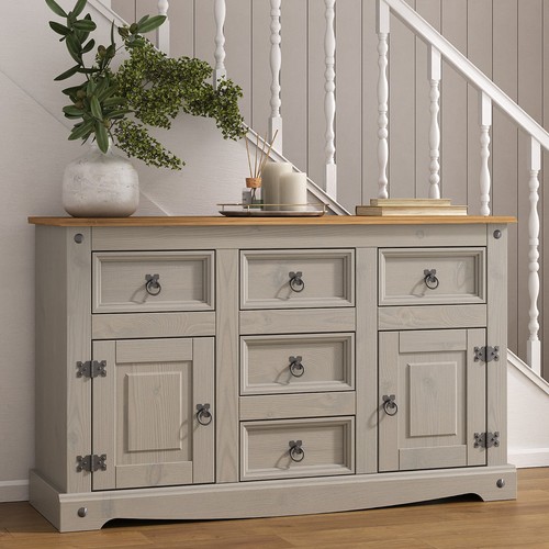 Credenza corona grigia ante - credenza,
