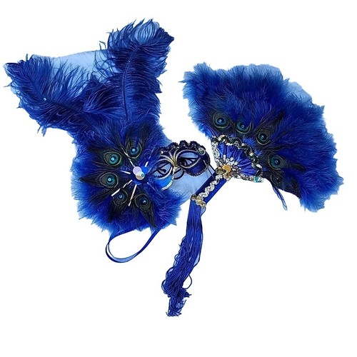 Set maschera ventaglio gypsy - set,