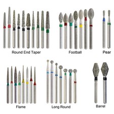 Frese diamantate dentali FG