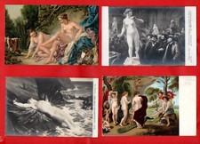 LOTTO DI 16 CARTOLINEANTICHE FP- NUDO DI DONNA NELL'ARTE -dal primo 900