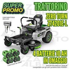 Trattorino ego a batteria Zero