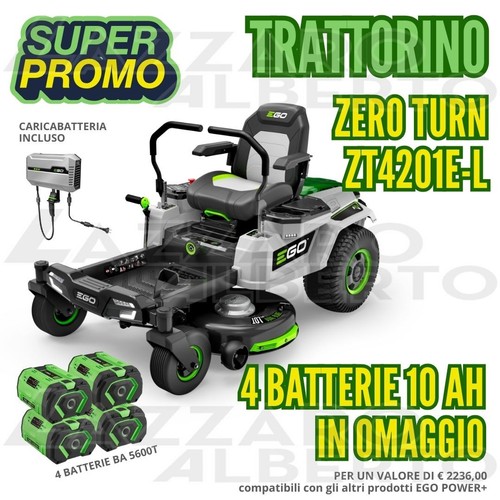 Trattorino ego batteria zero - trattorino,