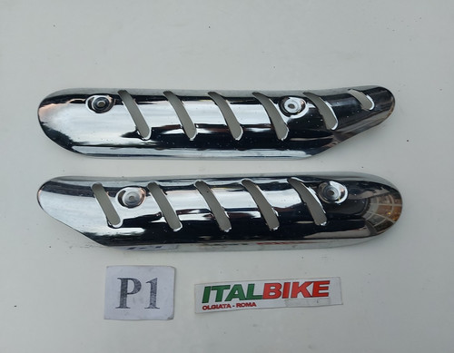 Protezione scarico cromato - protezione,