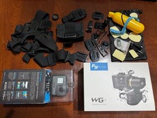 GoPro HERO5 Black 12.0MP Videocamera Completa Doppia Batteria Più Gimbal Feiyu