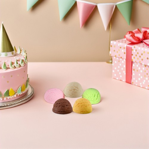 Pezzi puntelli gelato finto - 5,