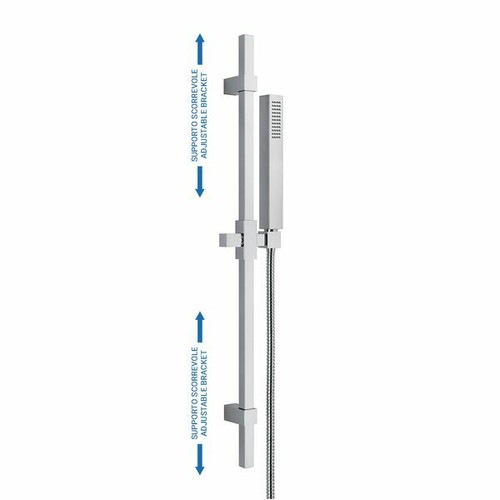 Saliscendi ottone cromato - saliscendi,
