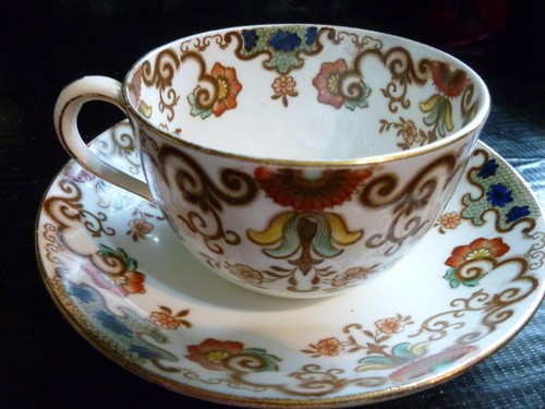 Tazza piattino vittoriano - piattino,