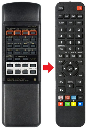 Telecomando adatto per pioneer - adatto,