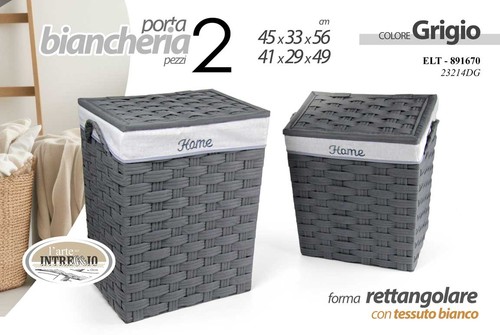 Ceste set portabiancheria - 2,