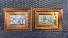 Paesaggio coppia dipinti ad - paesaggio,