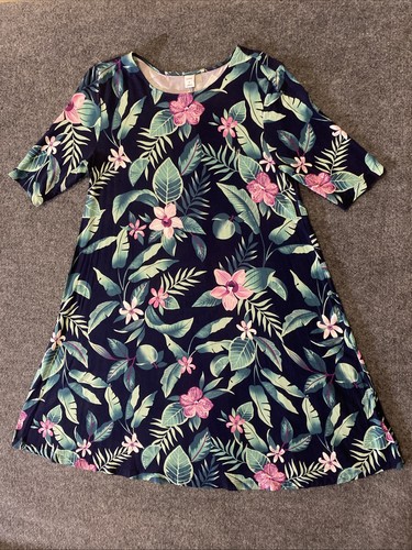 Vecchio abito floreale - , navy