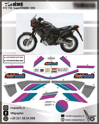 Glitter 750 super tenere - xt, z