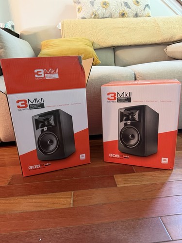 Jbl speaker 305p mkii monitor - speaker,