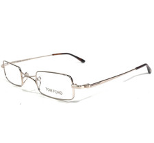 Montatura occhiali da vista Tom Ford TF5170 028 oro rettangolare bordo filo pieno 42-24-125