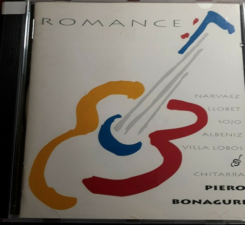 Piero bonaguri romance cd - piero, bonaguri-