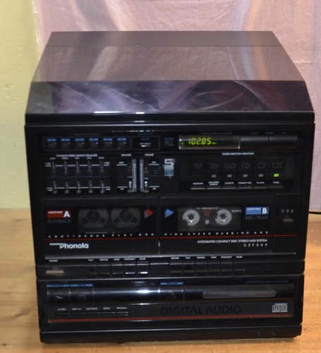 Vintage phonola stereo - vintage, compact