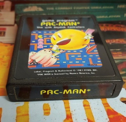 Pac man atari - pac-man, (1982)