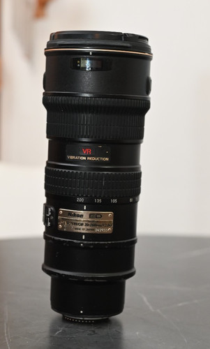 Nikon nikkor 70 200mm - af-s,
