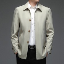 Giacca cappotto uomo monopetto