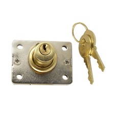 Cylinder lock security doors