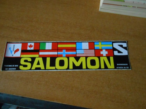 Adesivo sticker salomon sport - adesivo-sticker-salomon,