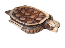 *HH* Vassoio Statua In Legno