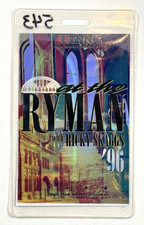 VINTAGE BACKSTAGE PASS: 1996 -