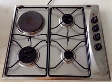 Piano cottura Whirpool 3 fuochi gas + 1 piastra elettrica