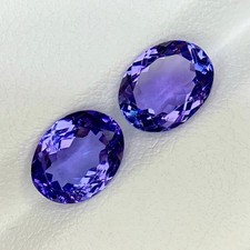Coppia tanzanite carati - coppia,