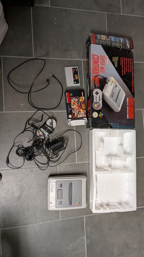 Super nintendo pal version con - version,