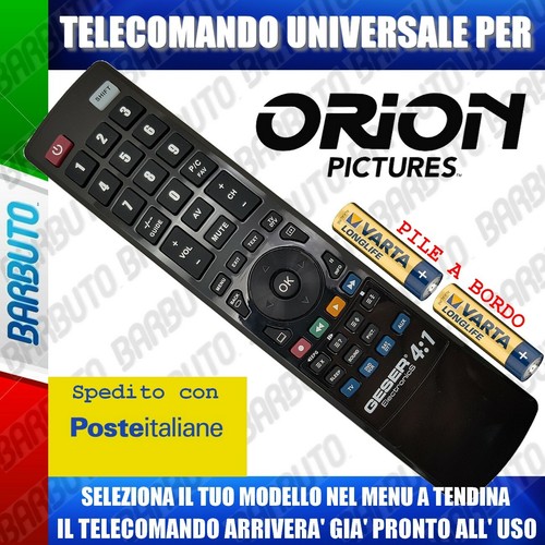 Telecomando universale orion - telecomando, orion*