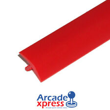 19mm 3/4" Rosso T Molding Cabinato Arcade Bartop 1 x metro plastica