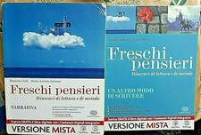 FRESCHI PENSIERI. NARRATIVA (IN 2 TOMI) - B.GALLI e M.L.QUINZIO - EINAUDI SCUOLA