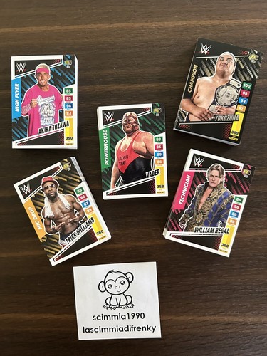 Set completo panini - wwe, 2024
