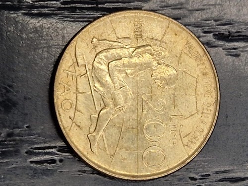 Moneta 200 lire italia - moneta,