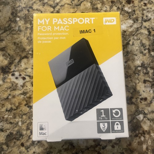 Passport per mac 1tb - wd,
