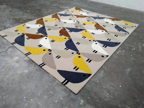 New hand tufted - hand-tufted, wool