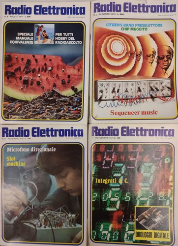 Rivista radio elettronica anni - rivista,
