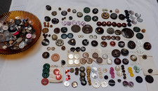 Lotto bottoni vintage metallo