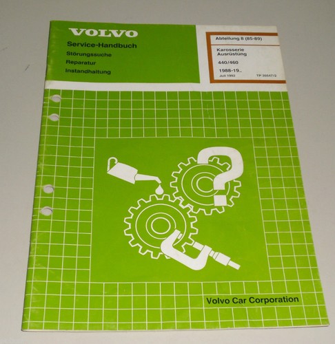 Manuale officina volvo - officina, 440