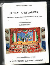 IL TEATRO DI VARIETA' - FRANCESCO MOTTOLA -cura P. PERRONE BURALI D'AREZZO-1995