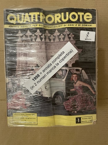 Quattroruote collection 1958 - quattroruote,