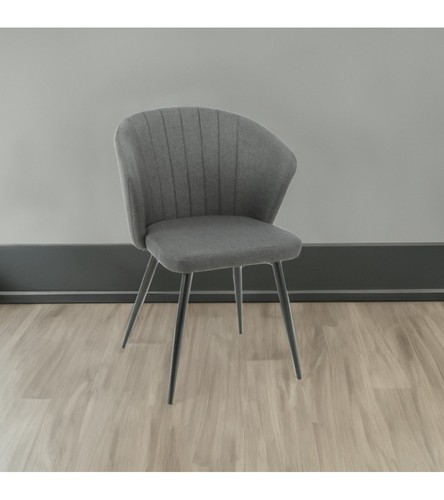 Sedia krid tessuto grigio - krid,