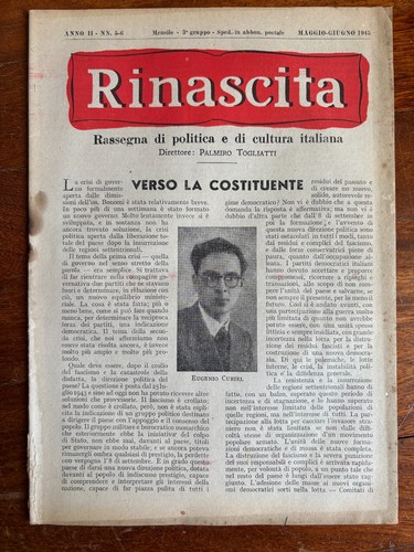 Rivista rinascita anno - rivista,