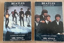 BEATLES VOL.1-2, 32 TESTI CON ACCORDI. SBK SONGS - Ed.Musicali Srl Milano