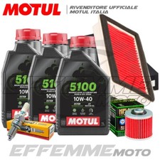 Tagliando YAMAHA XTZ 660 Tenere 1992 1993 1994 (MOTUL 5100 10W40 Filtri candela)